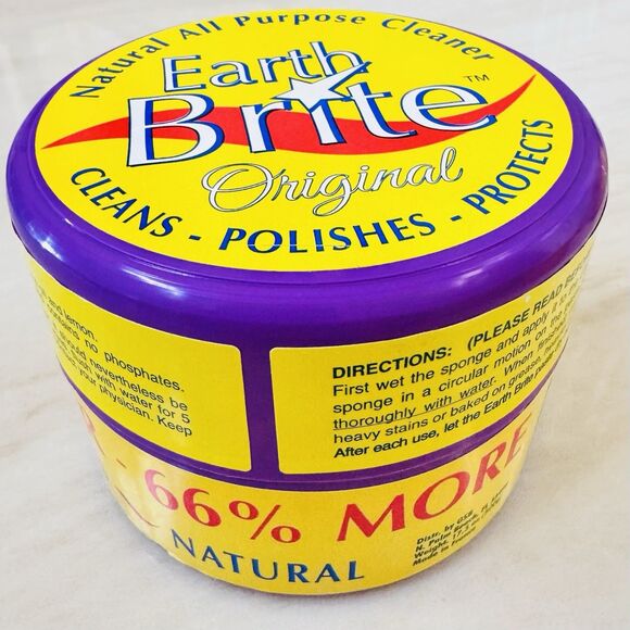 Earth Brite Original Natural All-Purpose Cleaner – 500g (17.5 oz) Made In France - Picture 1 of 11